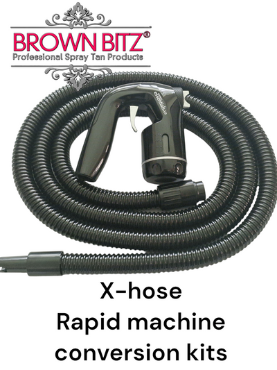 Rapid x-hose conversion kit. For rapid tanning systems.