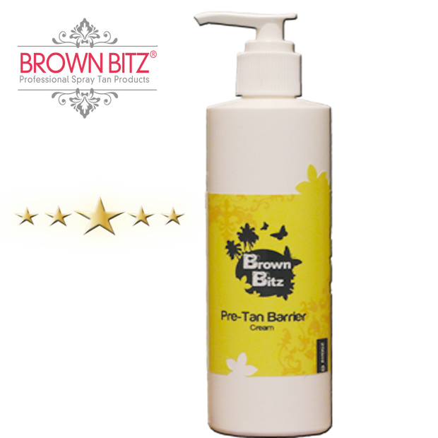 Barrier cream for spray tanning - Brown Bitz                                                                                                                                                            .
