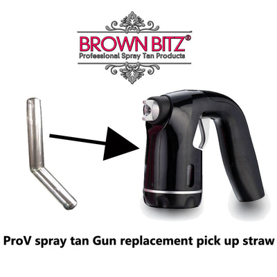 Tanning essentials Pro V replacement solution pick up straw - Brown Bitz                                                                                                                                                            .