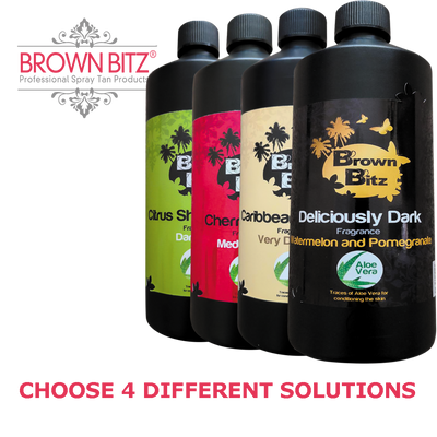 Spray tan solution 4 litre bundle