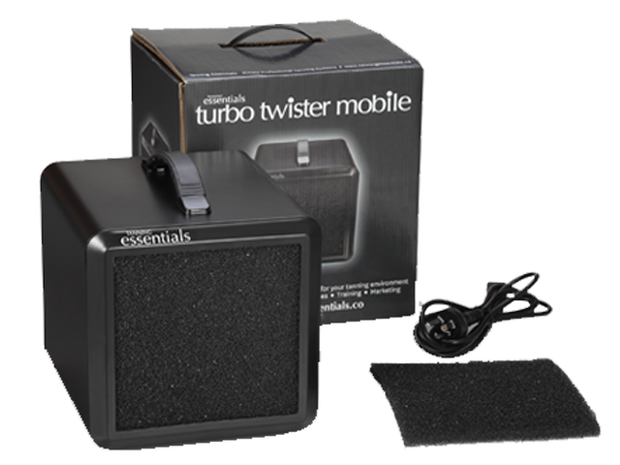 Twister mini mobile extraction and filtration spray tan system by tanning essentials